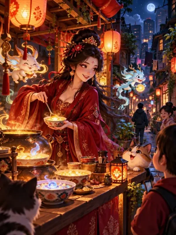 孟婆在城中村摆摊 - 55影院 孟婆在城中村摆摊封面